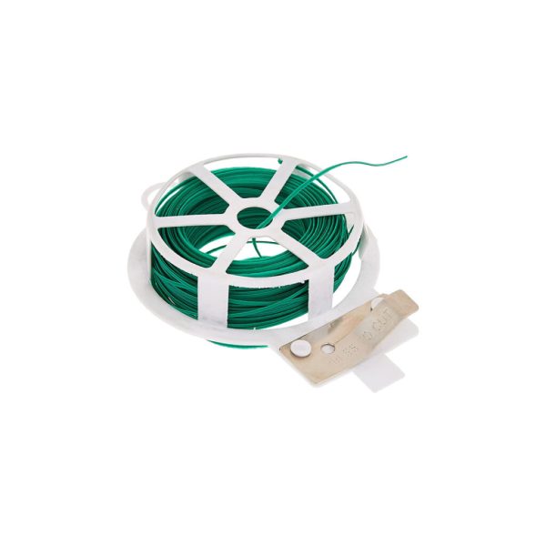 Twist Tied Garden Wire with Cutter – Durable and Easy Plant Support