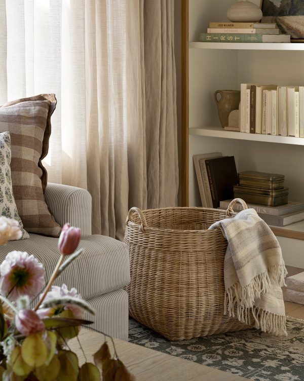 Boyce Woven Basket – Naturally Versatile, Effortlessly Elegant
